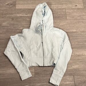 Lululemon Athletica Light Blue Crop Scuba